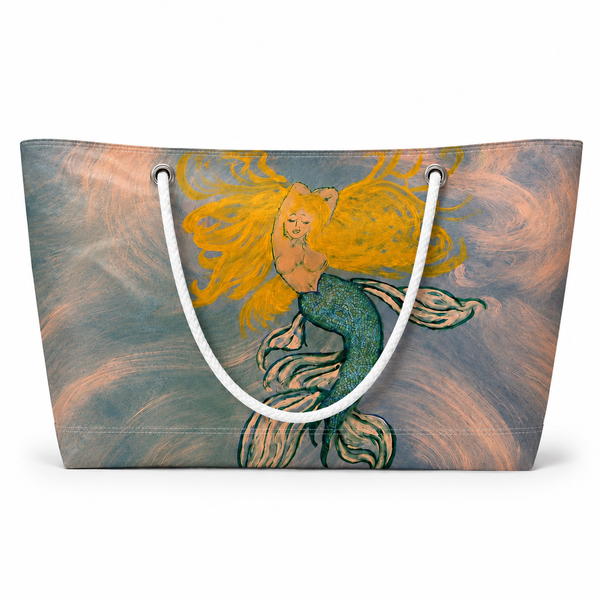 Blonde Mermaid Recycled Sail Bags – XXL