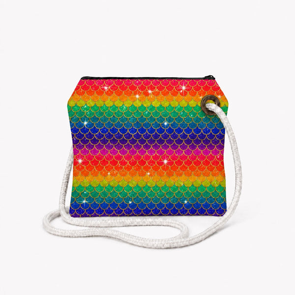 Rainbow Mermaid Recycled Sail Bags