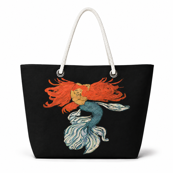Red Mermaid Recycled Sail Bag – XL