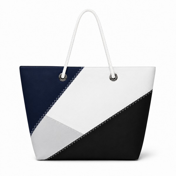 Spinnaker Patchwork Recycled Sail Bag – Large