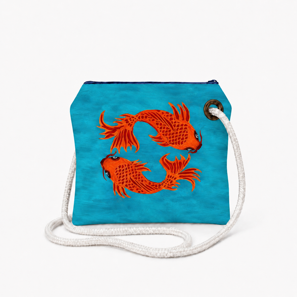 Two Fish Recycled Sail Bag – Crossbody