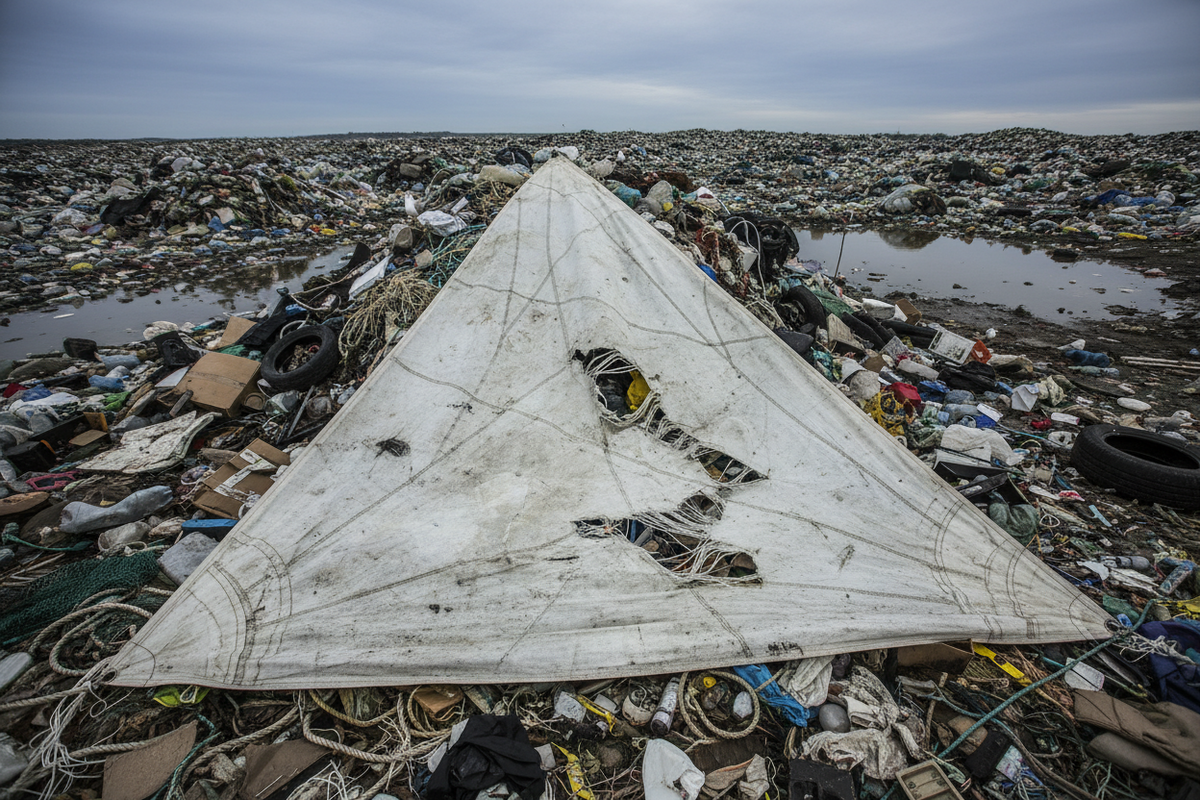 Your Old Sail Is Plastic—Here’s Why It Shouldn’t Go to a Landfill