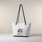 Custom recycled sail tote – design view 5, handcrafted in Florida