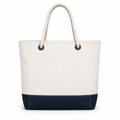 Custom recycled sail tote – design view 1, handcrafted in Florida