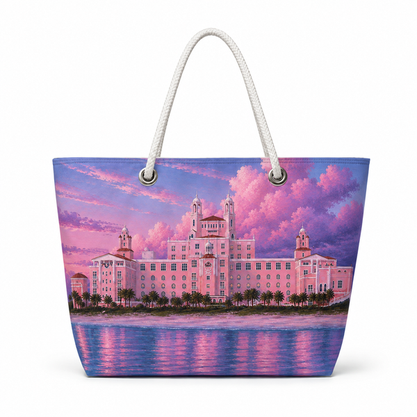 Don CeSar Recycled Sail Bag | Original Florida Art