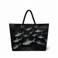 Happy Sharks XL recycled sail tote