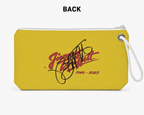 Jimmy Buffett Parrot recycled sail wristlet back