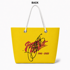 Jimmy Buffett Parrot recycled sail XL tote back
