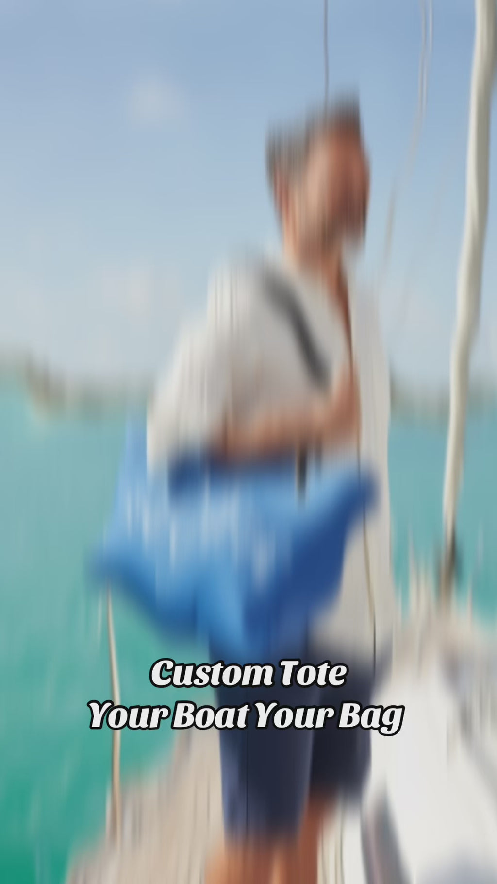 Custom Recycled Sail Tote Bag
