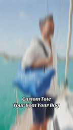 Custom Recycled Sail Tote Bag