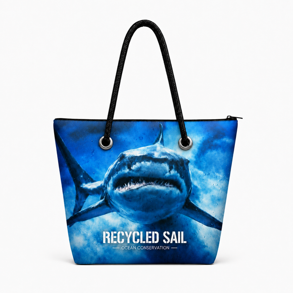 Recycled Sail Shark Bag – Medium
