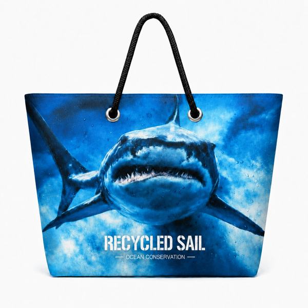 Recycled Sail Shark Bag – XL
