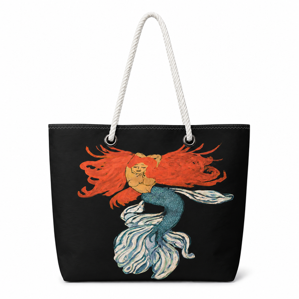 Red Mermaid Recycled Sail Bag – Large