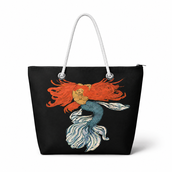Red Mermaid Recycled Sail Bag – Medium