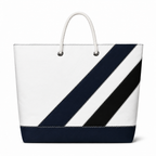 Regatta Diagonal Stripe XL recycled sail tote
