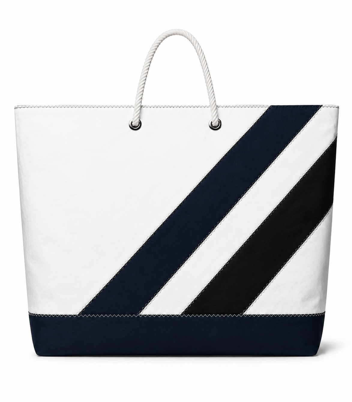 Regatta Diagonal Stripe XXL recycled sail tote