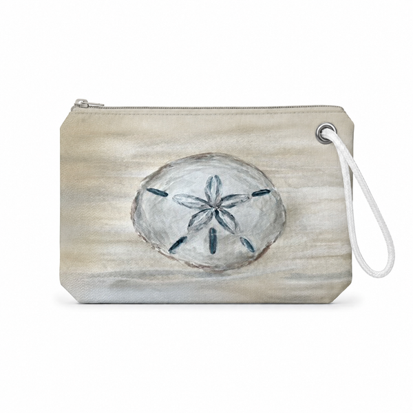 Sand Dollar Recycled Sail Bag | Original Coastal Art – featured