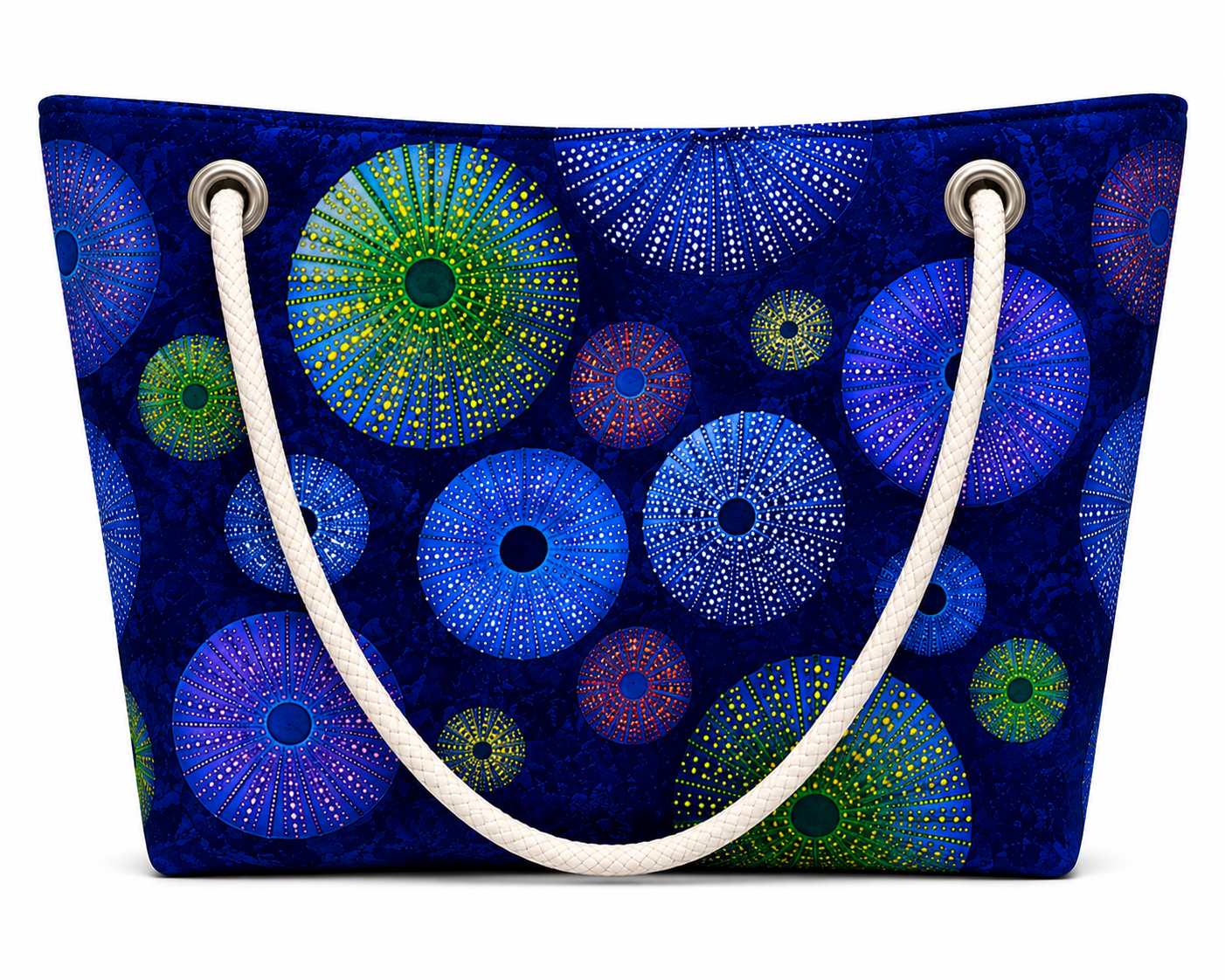 Sea Urchin XL recycled sail tote bag