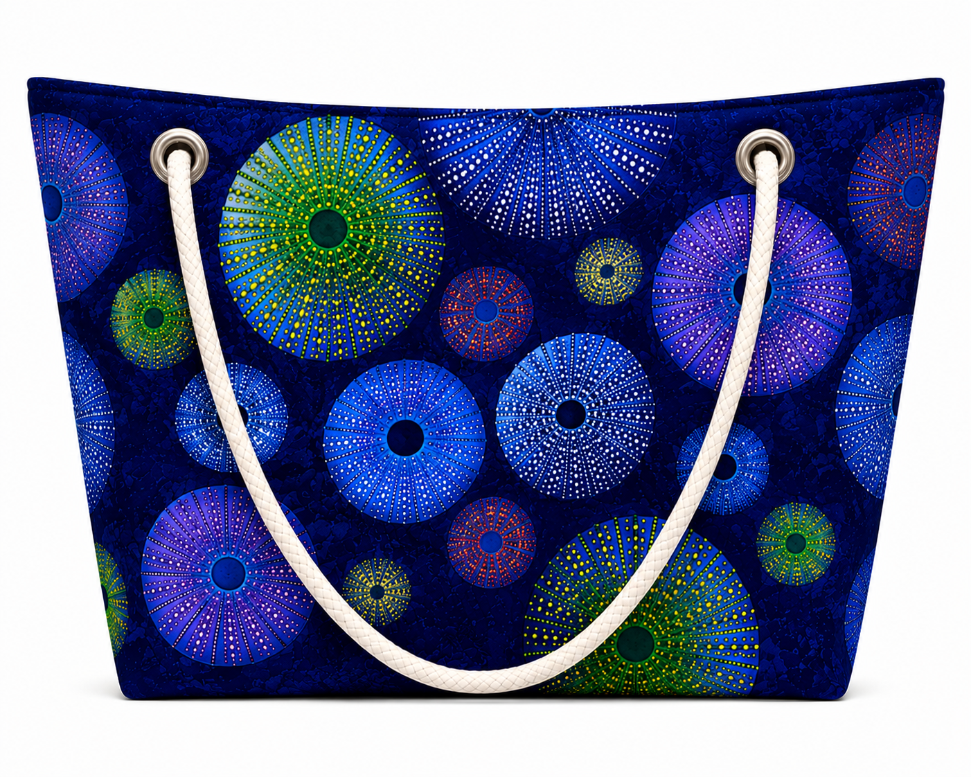 Sea Urchin XXL recycled sail tote bag