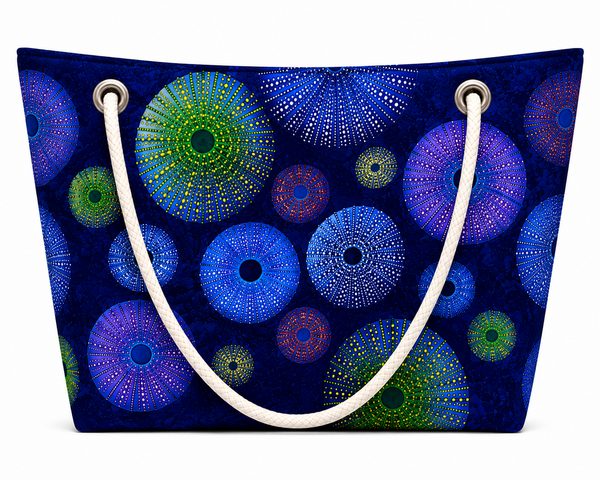 Sea Urchin Recycled Sail Bag | Original Coastal Art – XXL
