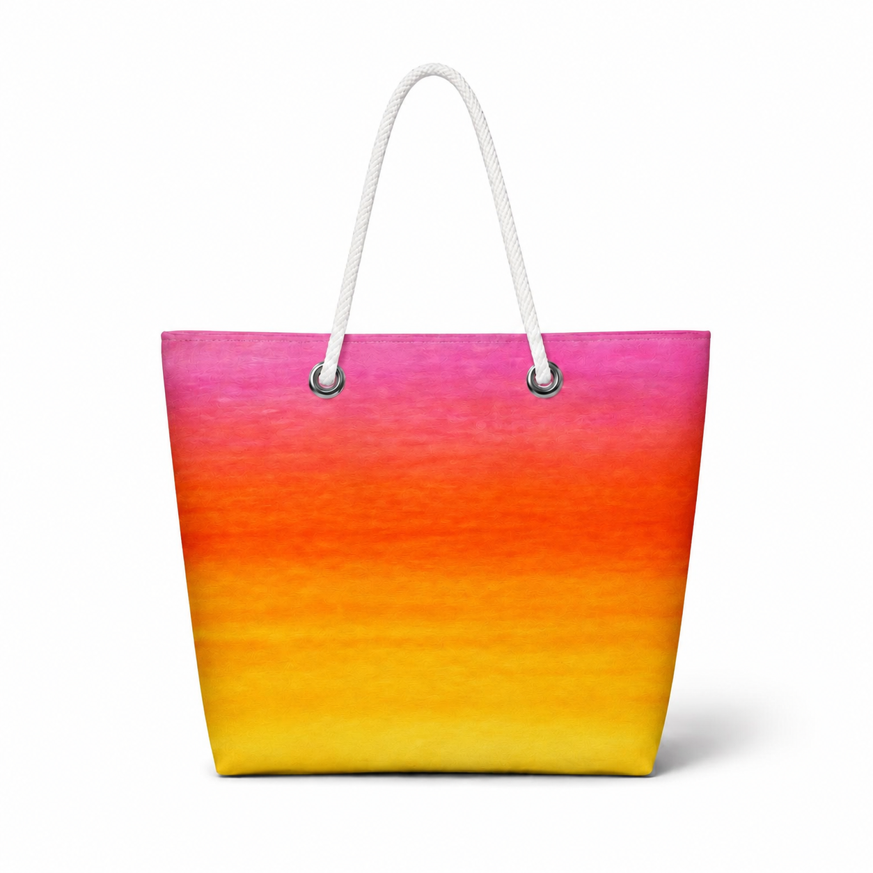 Sunset large recycled sail tote bag