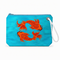 Two Fish recycled sail wristlet bag
