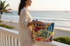 Jen's Fish Recycled Sail Bag | Original Coastal Fish Art